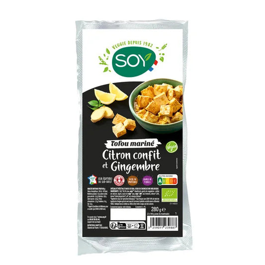 SOY -- Tofu marine citron/gingembre