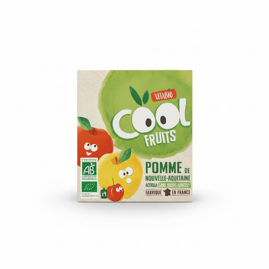 VITABIO -- 4 x gourdes pommes d'aquitaine
