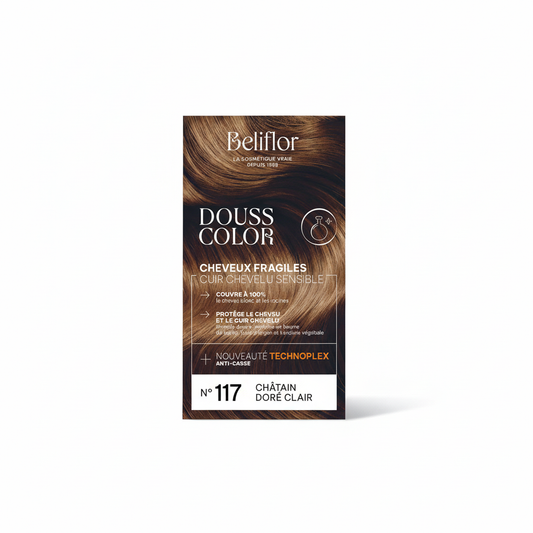 BELIFLOR -- Coloration dousscolor n 117 chatain d cl