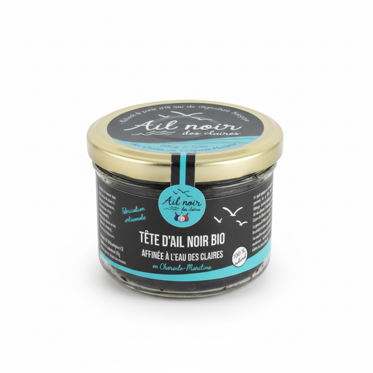 Tête d'ail noir affiné